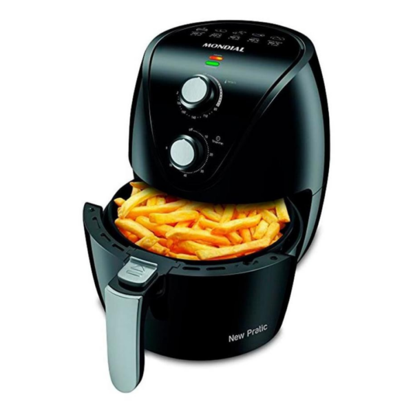 Fritadeira Sem Óleo Air Fryer 3,5l Preto 127v